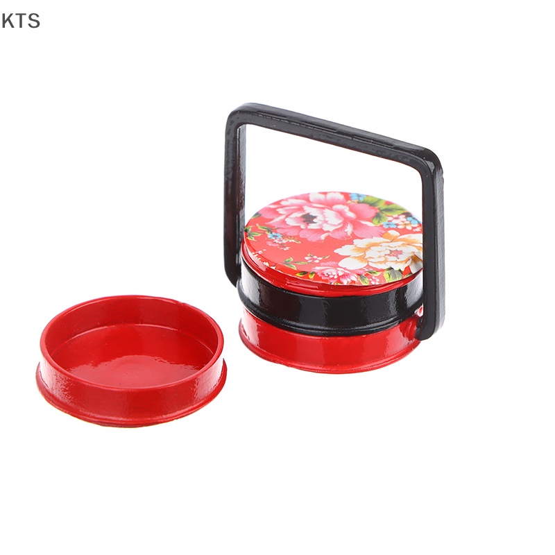 Mô Hình Rổ Kim Loại Đựng Thức Ăn Tỉ Lệ 1: 12 Trang Trí Nhà Búp Bê