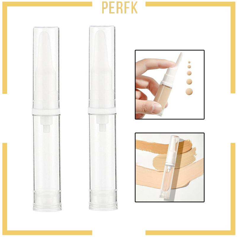 Set 2 Chai Rỗng Dạng Bơm Đựng Mỹ Phẩm Tiện Dụng