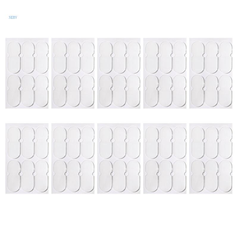 Set 10 Miếng Dán Hỗ Trợ Điều Chỉnh Lỗ Tai Hình Chữ V Vô Hình