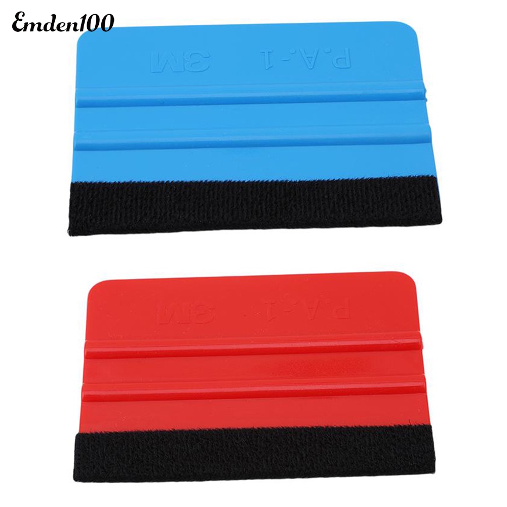 [EMDEN] Dụng Cụ Cạo Dán Đề Can Vinyl Viền Nỉ Mềm Mại Cho Xe Hơi
