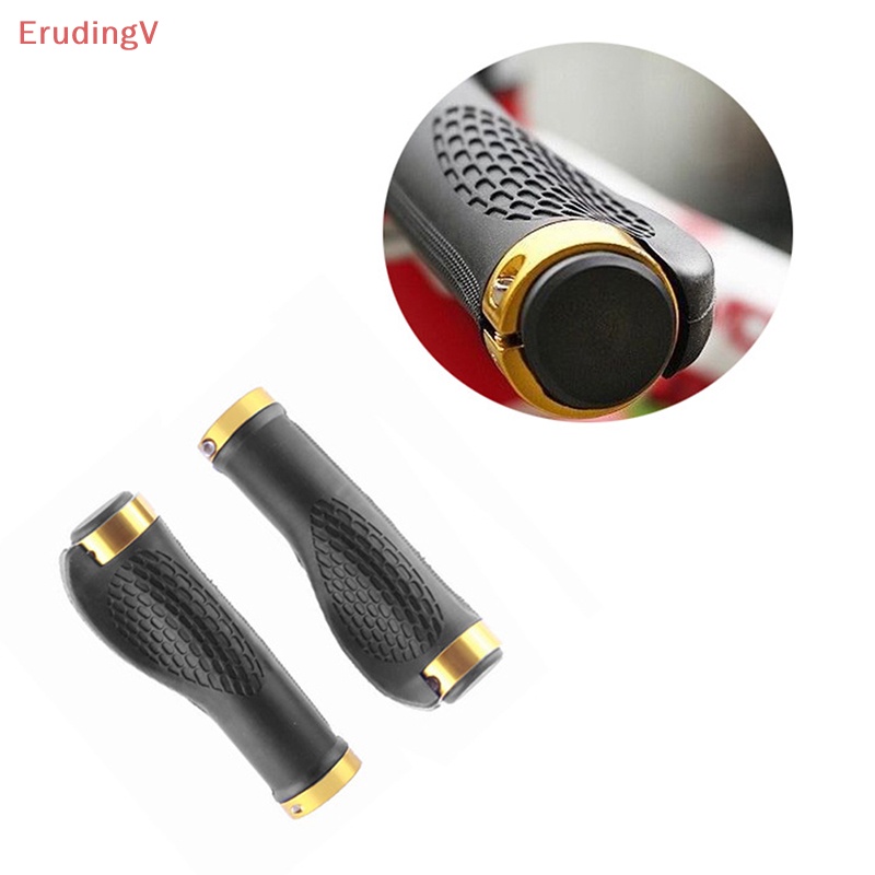 1 Cặp Vỏ Bọc Tay Lái Xe Đạp Bằng Cao Su Nhôm Nhiều Màu