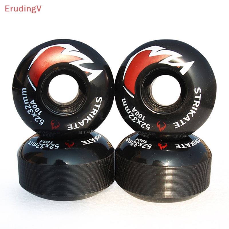 Bộ 4 Bánh Xe Trượt Thay Thế Màu Trắng Dùng Sửa Chữa Cho Ván Trượt