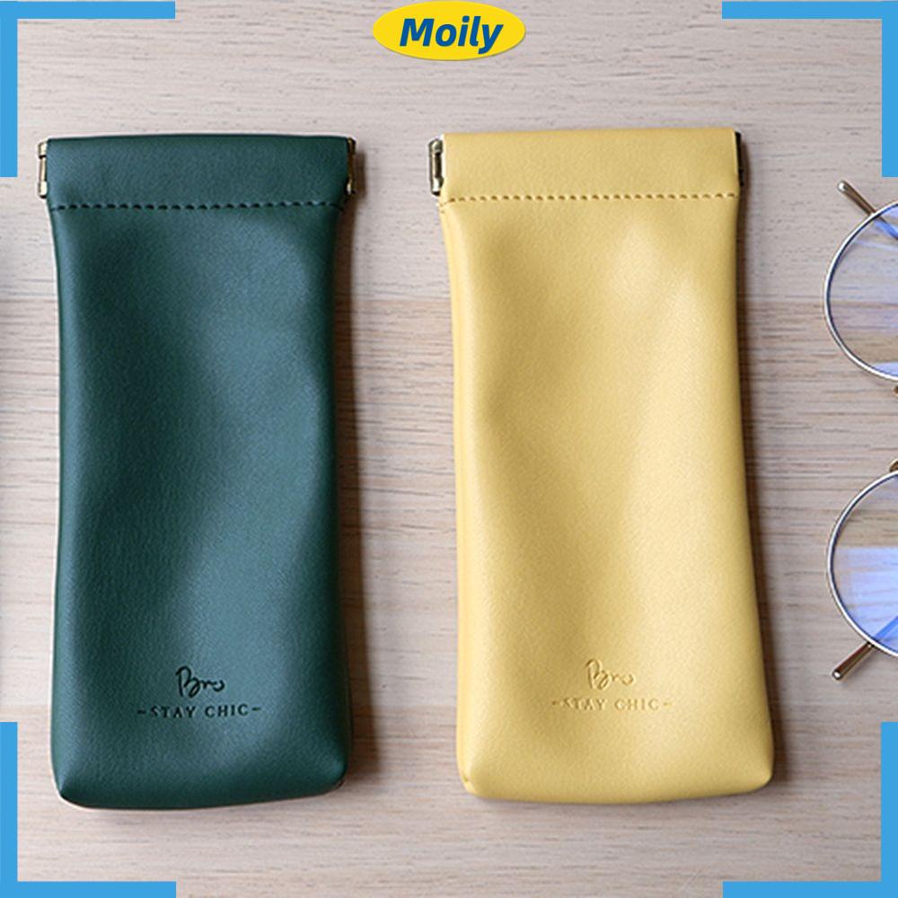 MOILYVN Vỏ Da Chống Thấm Nước Bảo Vệ Mắt Kính Dành Cho Nam Nữ Ốp