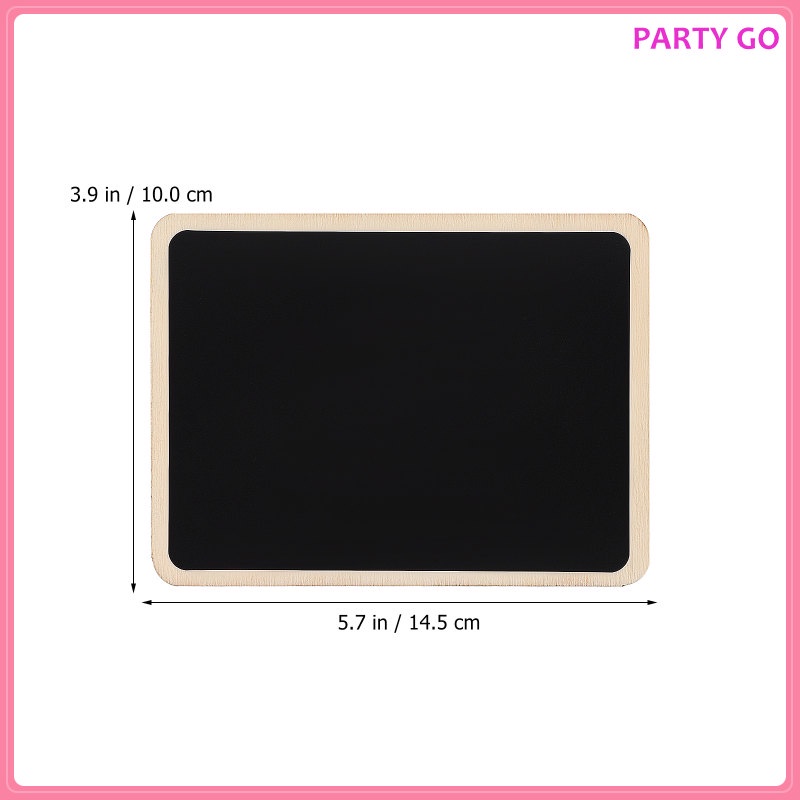 Bảng Đen Viết Phấn Mini Khung Gỗ Dùng Để Nhận Thức