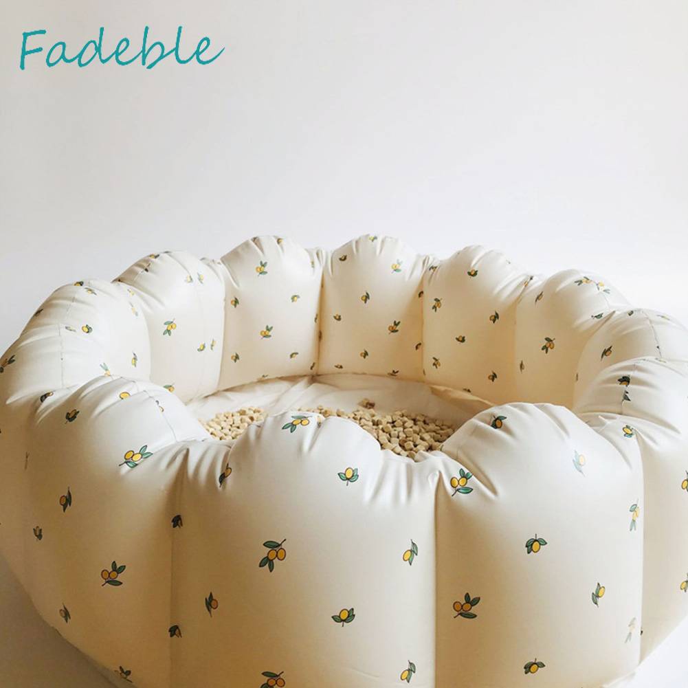 Bể bơi Bơm Hơi Bằng PVC Hình Tròn In Họa Tiết Độc Đáo Cho Bé