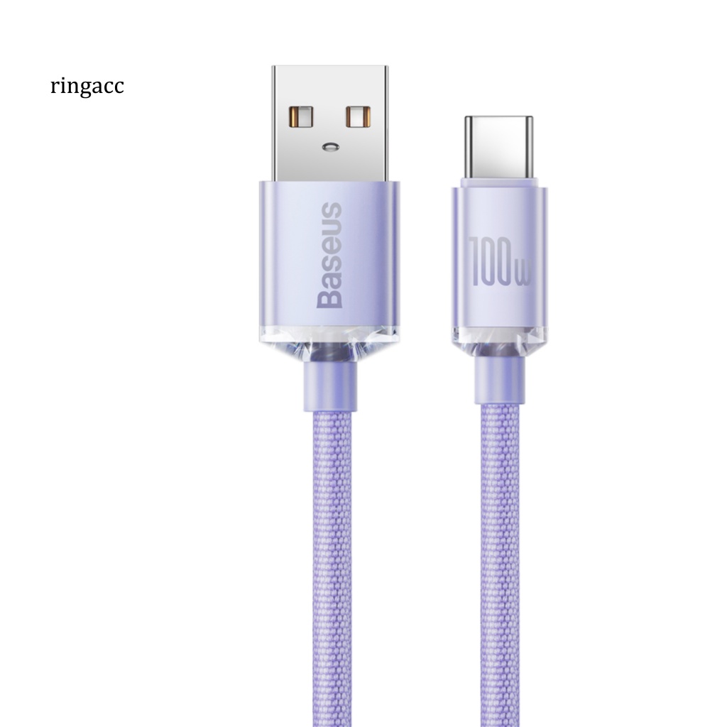 Dây Cáp Sạc Nhanh 100W USB Loại C Chống Mài Mòn Cho Điện Thoại Huawei