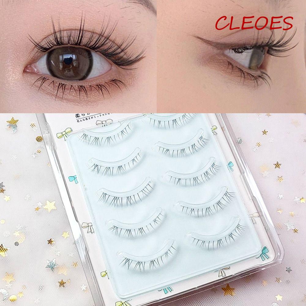 CLEOES Lông Mi Giả Dày Và Dài Tự Nhiên Trang Điểm Cho Nữ