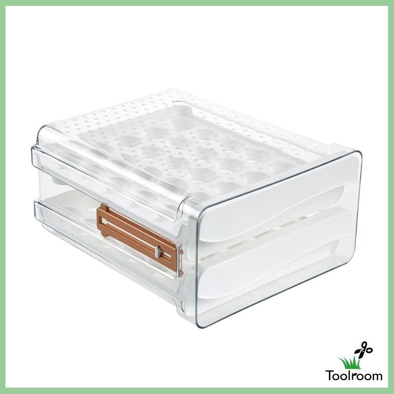 Hộp Đựng Trứng Sức Chứa Lớn Tiện Dụng Cho Tủ Lạnh / Nhà Bếp