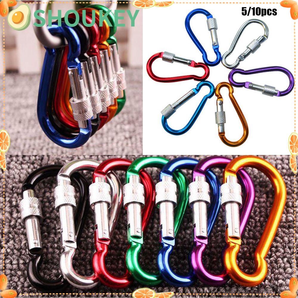 SHOUKEY Set 5 / 10 Móc Khóa Leo Núi Bằng Hợp Kim Chất Lượng Cao