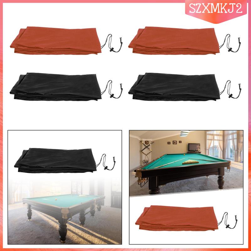 Vỏ Bọc Bảo Vệ Bàn Bida Bằng Vải Oxford Chống Bụi Chống Nước Có Dây Rút