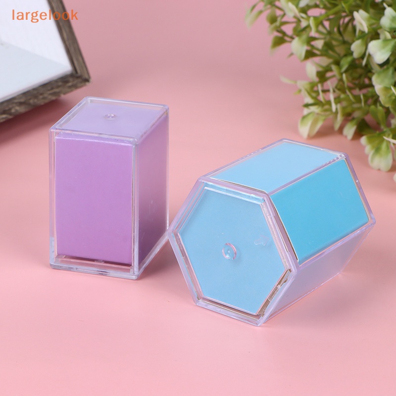 Set 8 Khối Xếp Hình Học Màu Trơn Trong Suốt Giáo Dục Cho Bé