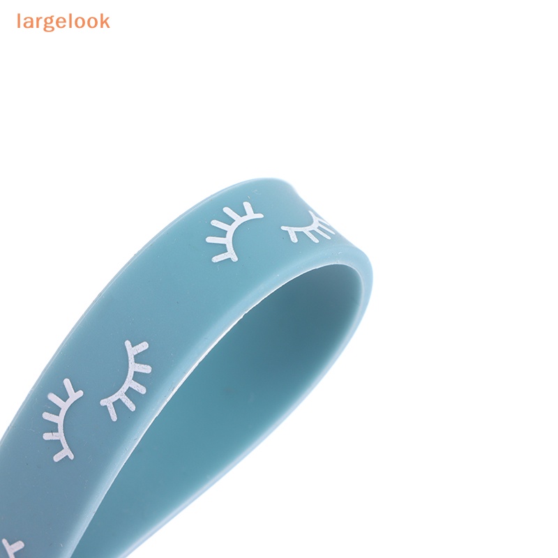 [Biglook] Vòng Đeo Tay Bằng Silicone Gel Silica Hỗ Trợ Gắn Mi Giả / Nhíp / Trang Điểm Cho Nữ