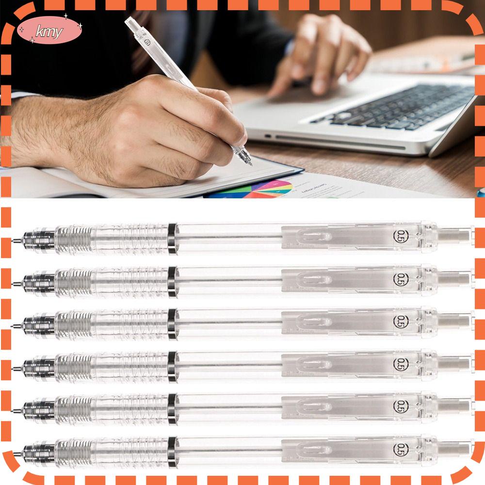 KRNY Bút Chì Nhựa Trong Suốt Ngòi 0.5MM / 0.7MM Chất Lượng Cao