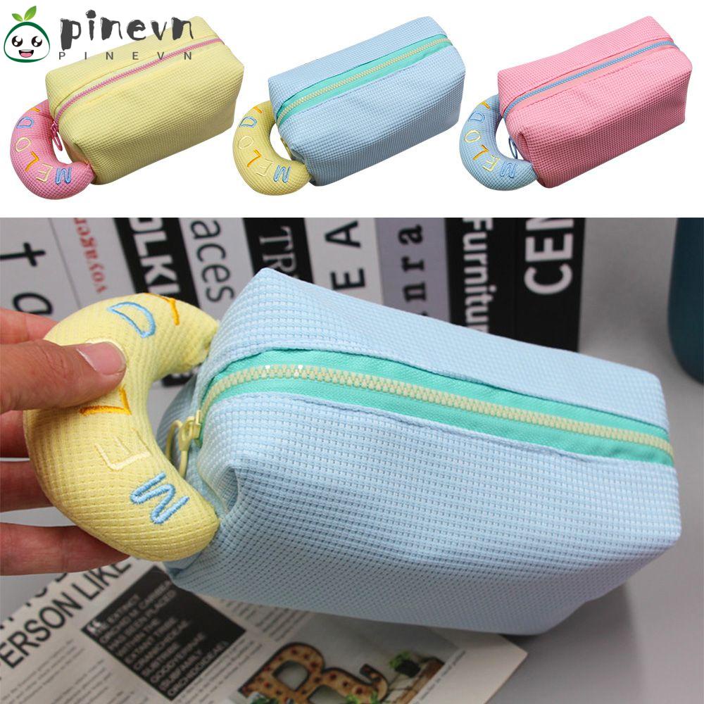 PINEVN Túi Đựng Bút Chì Sức Chứa Lớn Họa Tiết Dễ Thương