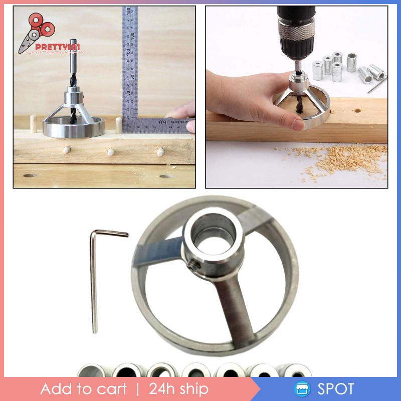 Dụng Cụ Định Vị Lỗ Khoan Đồ Gỗ Bằng Hợp Kim Thép