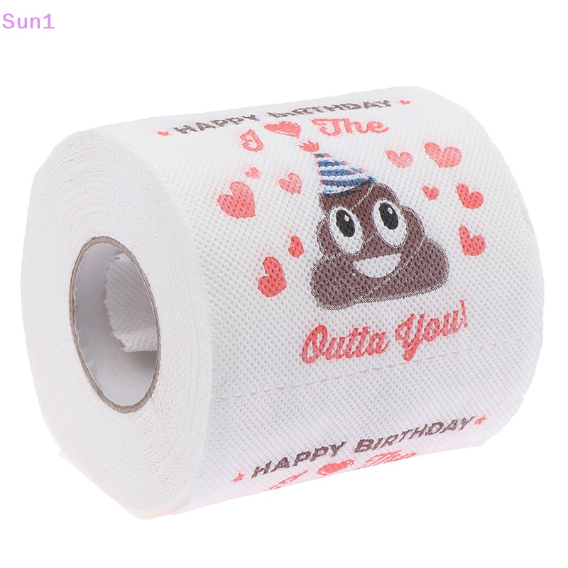 1 Cuộn Giấy Vệ Sinh Họa Tiết Vui Nhộn Dành Cho Nam Và Nữ Sun1 > 1 Cuộn