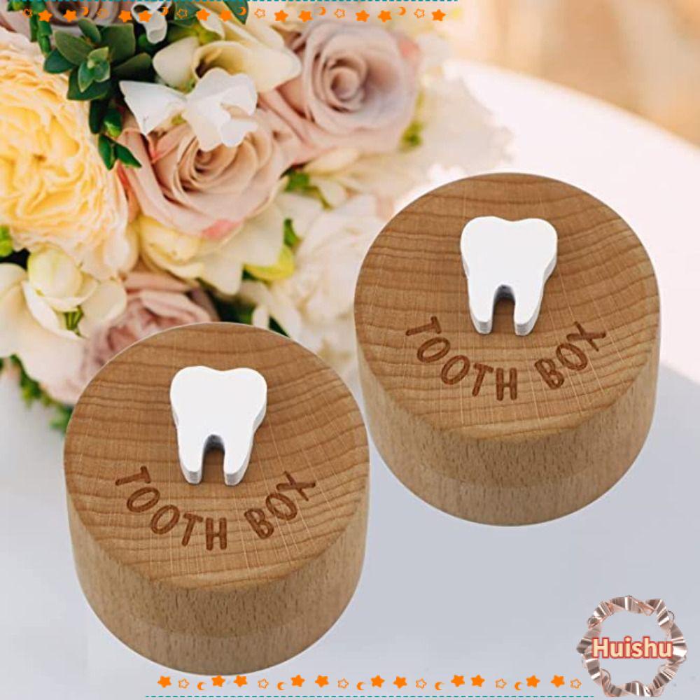 HS Hộp Đựng Răng Chống Thất Lạc Khắc Hình 3D Dễ Thương Cho Bé