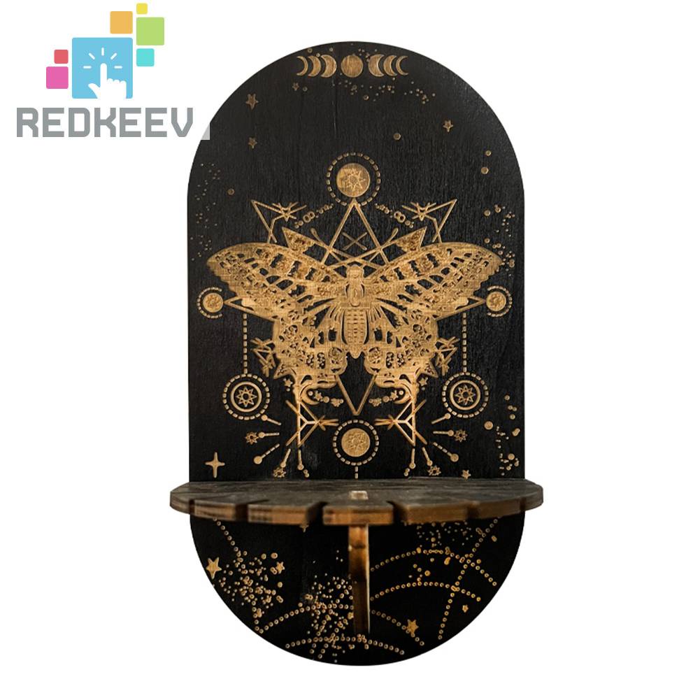 Giá Đỡ Trưng Bày Trang Sức Bằng Gỗ Treo Tường Tái Sử