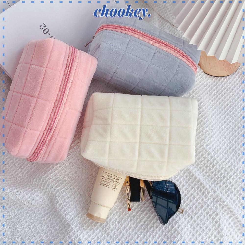 CHOOKEY Túi Đựng Bút Chì / Đồ Trang Điểm Sức Chứa Lớn Dễ Thương