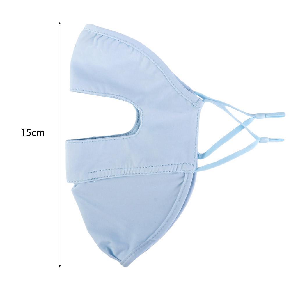 DARNELL Khẩu Trang Chống Nắng Thoáng Khí Chống Tia UV Màu Sắc Đơn Giản