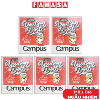 Combo 5 tập street a5 4 ly ngang 96 trang đl 70g/m2 - campus nb-astr96