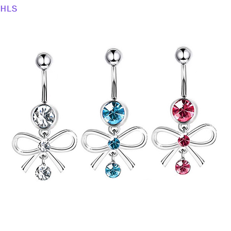 Khuyên Rốn Hình Bướm Bằng Thép Không Gỉ Thời Trang Cho Nữ