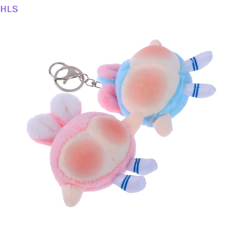 Móc Khóa Hình Mông Thỏ Bằng Lông Nhung Dễ Thương Xinh Xắn