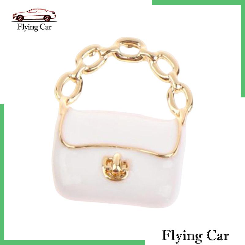 Túi Xách Mini Bằng Kim Loại Dùng Làm Đạo Cụ Chụp Ảnh / Trang Trí Nhà Búp Bê 1 / 12