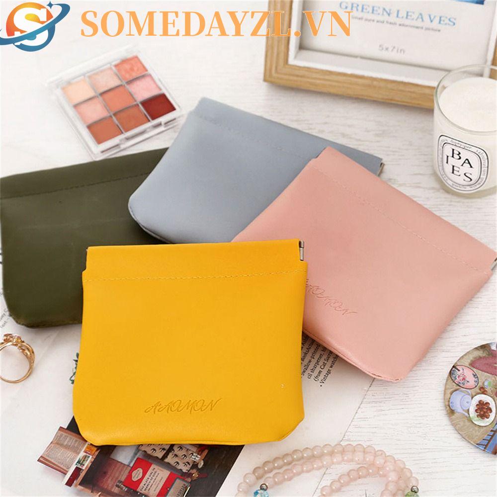 SOMEDAYZL Túi Dây Rút Đựng Tai Nghe / Dây Cáp Sạc Tự Đóng Tiện Dụng