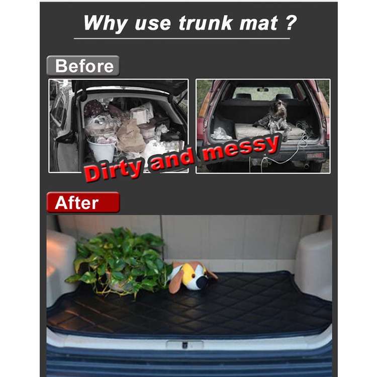 Thảm Lót Bảo Vệ Cốp Xe Hơi Chống Thấm Nước Cho Mazda CX-5 CX5 KF 2017~2023