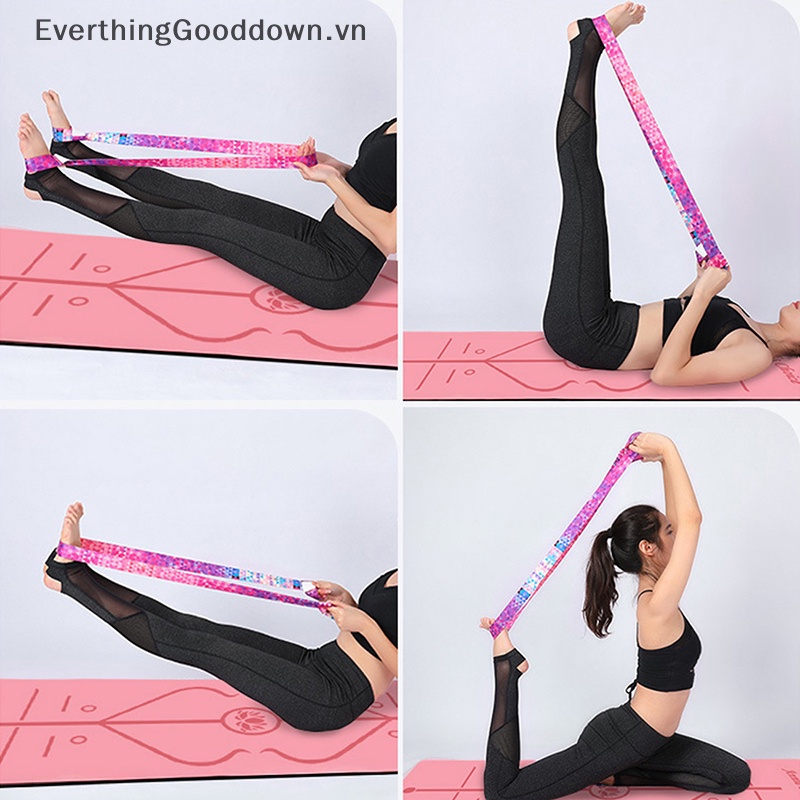 Everthinggooddown Dây Đai Đeo Vai Mang Thảm Tập Yoga Thể Thao Có Thể Điều Chỉnh