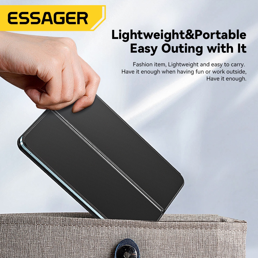 Essager Ốp Máy Tính Bảng Nam Châm Siêu Mỏng Có Bàn Phím Không Dây Cho iPad Mini 6 8.3 inch