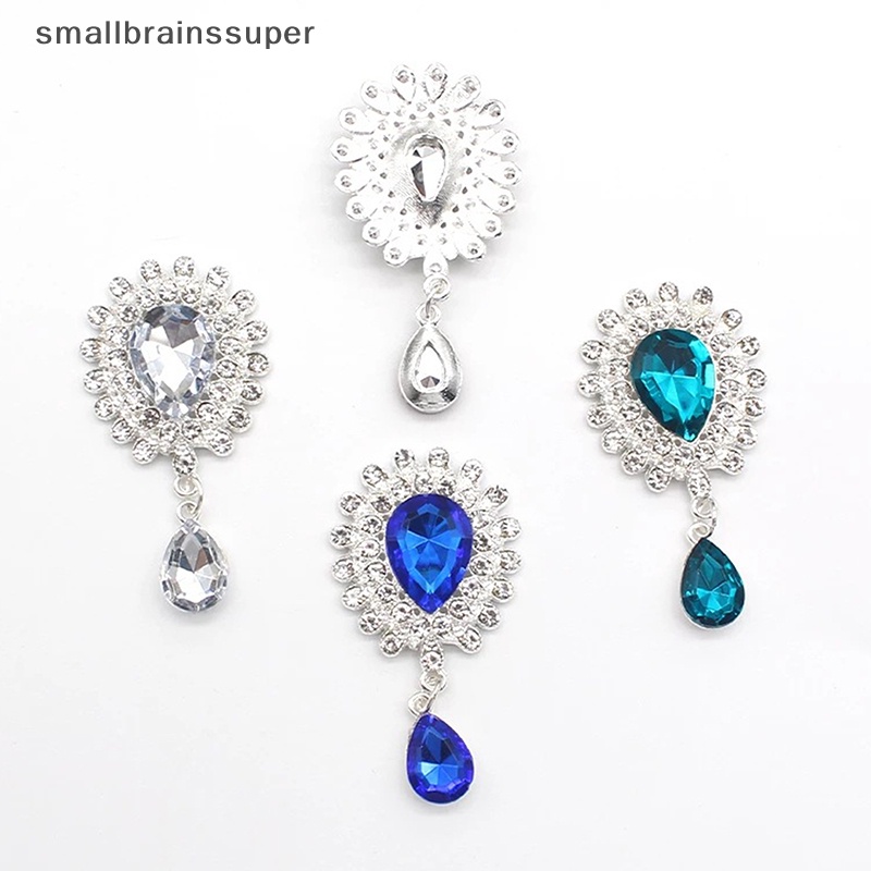 Trâm Cài Áo Hình Giọt Nước Bằng Hợp Kim Đính Đá Lấp Lánh Phong Cách Vintage Thời Trang DIY SBS