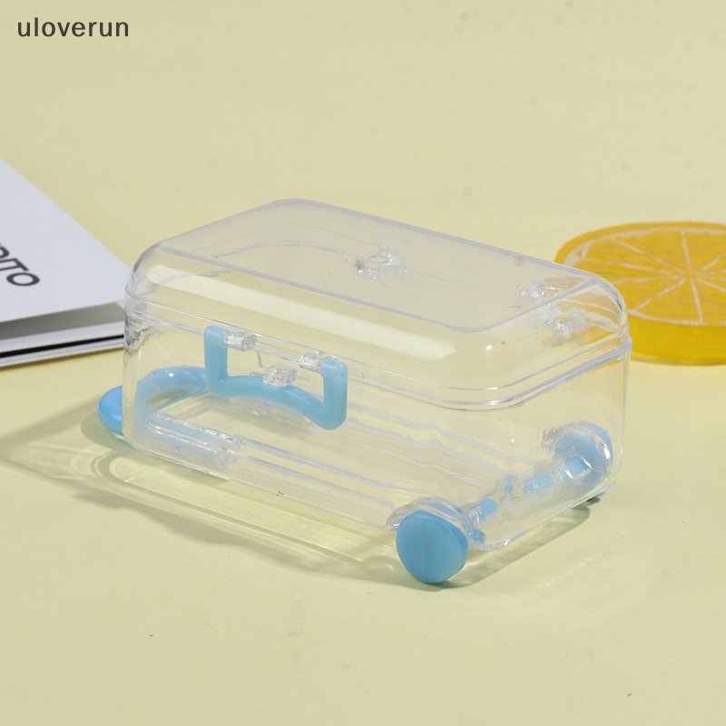 Va Li Mini Bằng Nhựa Trang Trí Nhà Búp Bê