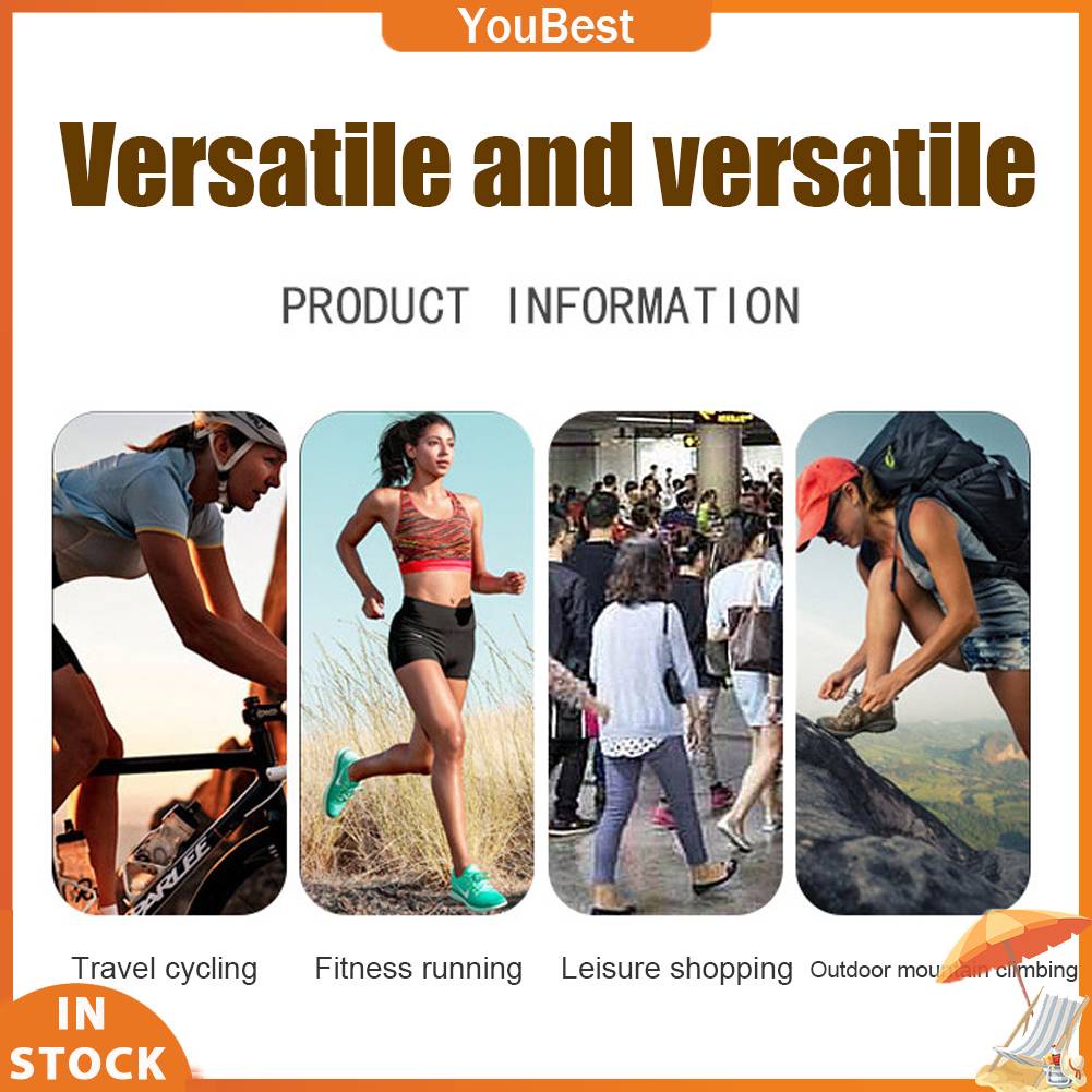 Portable Mobile Phone Pouches Multi-function Men Canvas Waist Belt Bum Bag Running Pouch Travel Camping