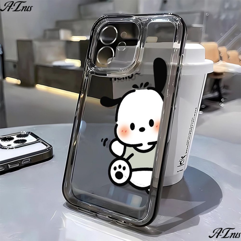 Ốp Điện Thoại Dẻo Họa Tiết Hoạt Hình Chagou Dễ Thương Cho iPhone14Promax11 81213 7plus