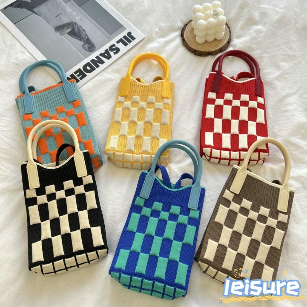 LEISURE Túi Xách Đeo Chéo Màu Sắc Thời Trang Cho Nữ