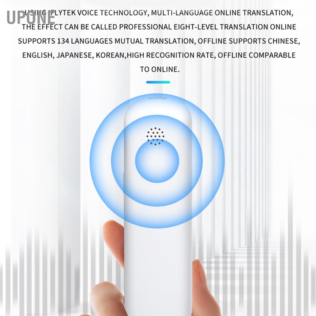 Bút dịch Hỗ trợ BT WiFi 1GB 8GB 134 Bản giọng nói trực tuyến đọc quét với màn hình 3 inch HD UPONE