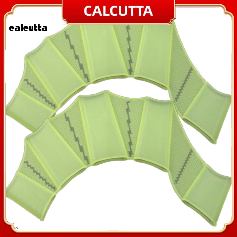 1 Cặp Găng Tay Bơi Lội Bằng Silicone Dành Cho Trẻ Em Và Người Lớn