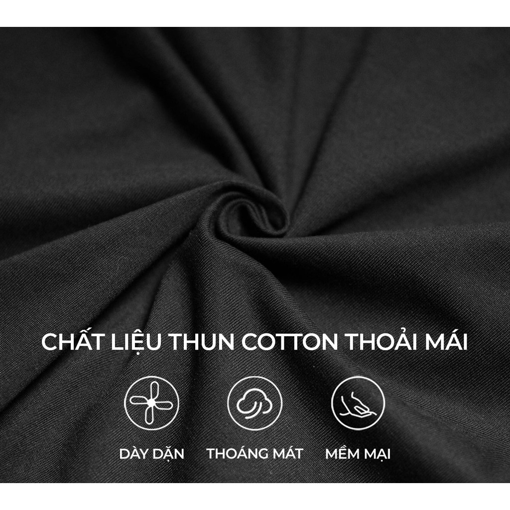 Áo thun local brand nam nữ form rộng tay lỡ màu đen Tee Revolution Davies l D33-T8