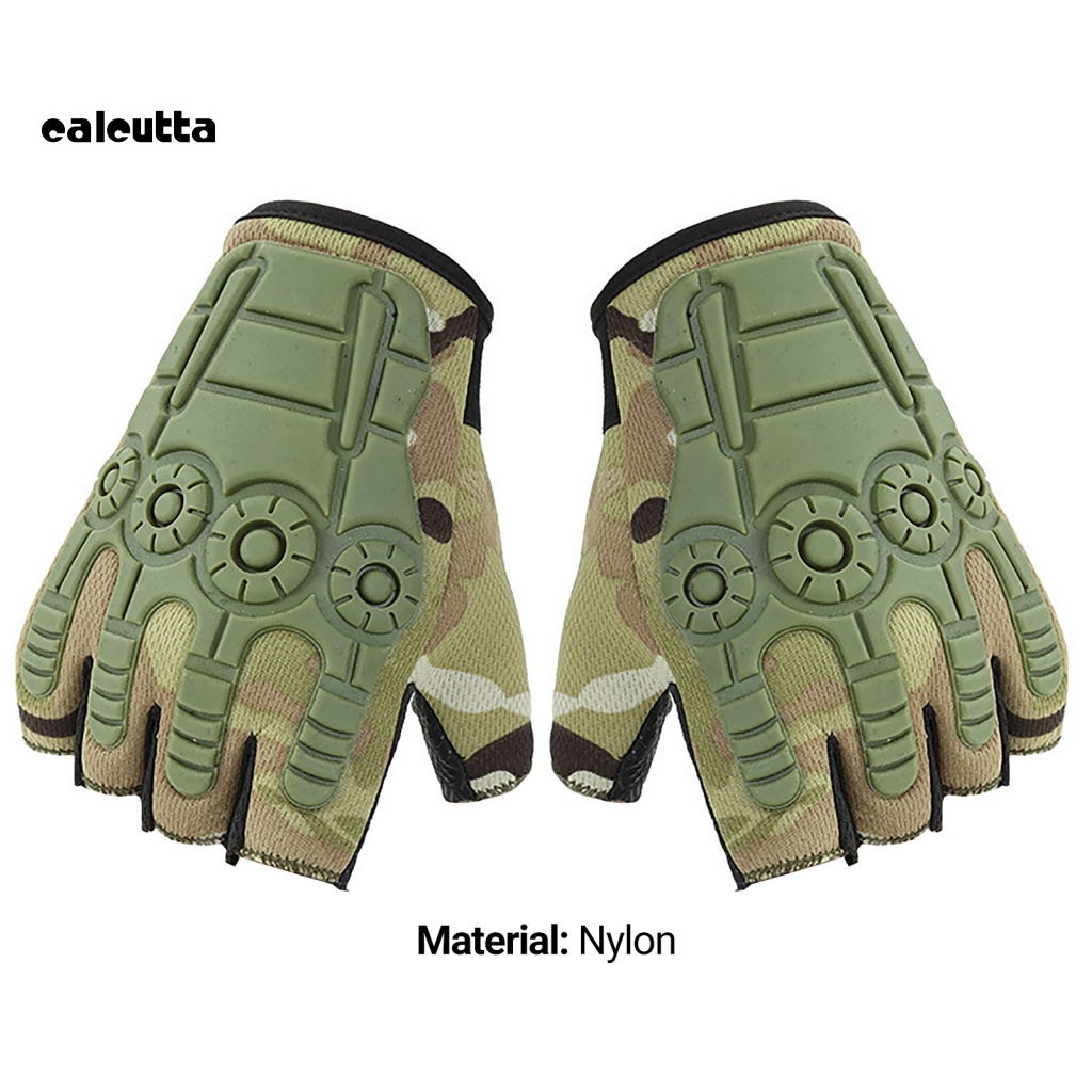 1 Đôi Găng Tay Nửa Ngón Chống Trượt Có Thể Điều Chỉnh Dành Cho Luyện Tập Xe Đạp