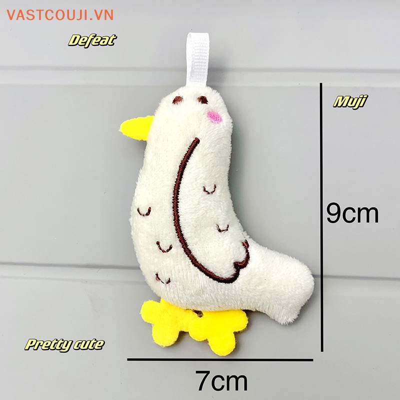 Móc Khóa Búp Bê Nhồi Bông VASTJI Dễ Thương Dùng Trang Trí Ba Lô