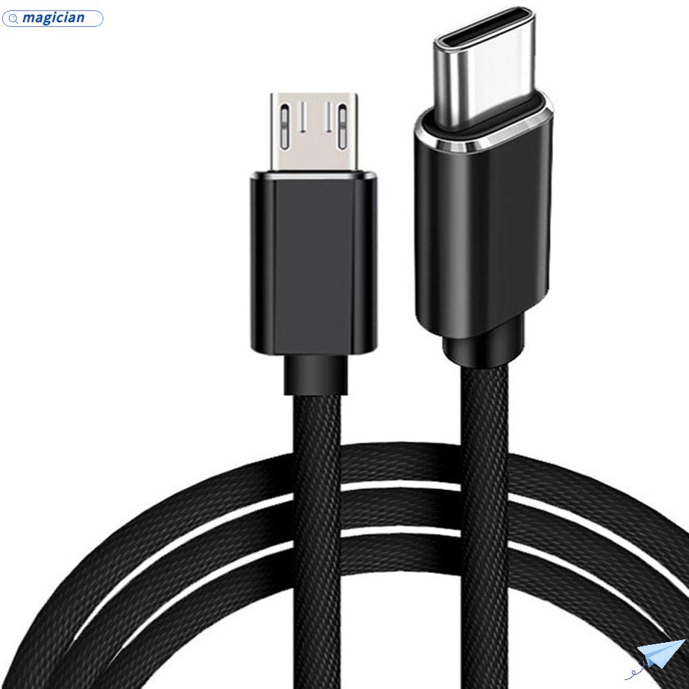 MAG Cáp SạC Nhanh QC4.0 USB LoạI C Sang Micro USB Cho Samsung Xiaomi Huawei