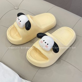 Dép sandal đế dày 3cm chống trượt không thấm nước họa tiết hoạt hình dễ thương cho nữ