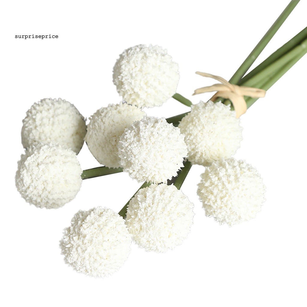 1 Bó Hoa Nhân Tạo Không Cần Khoan Lỗ Dùng Để Trang Trí Nhà