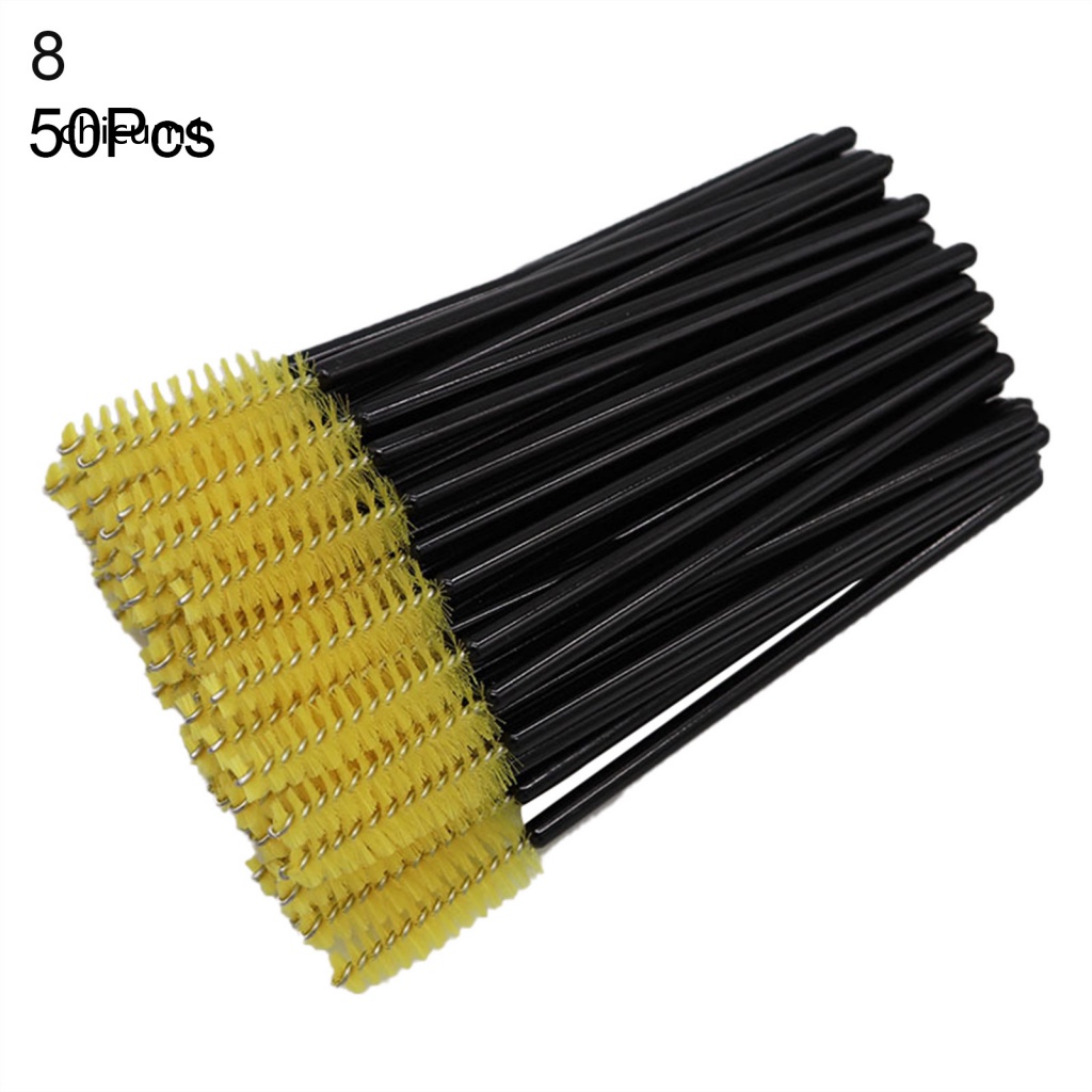 Set 50 Cọ Chải Lông Mi Bằng Nhựa Sử Dụng Một Lần Làm Đẹp Cho Nữ