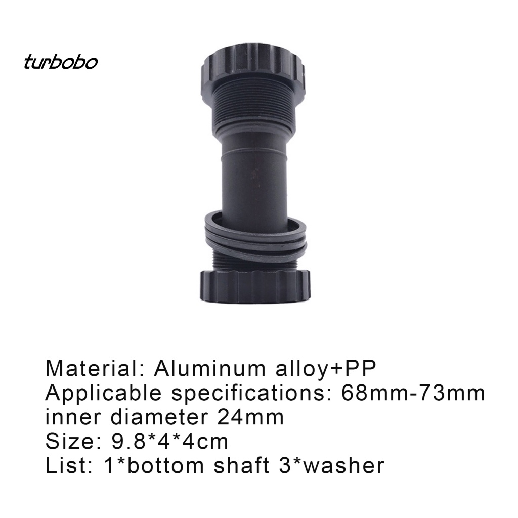 Turbobobo Trục Trung Tâm Tích Hợp Trục Giữa Chống Thấm Nước Cho Xe Đạp Leo Núi