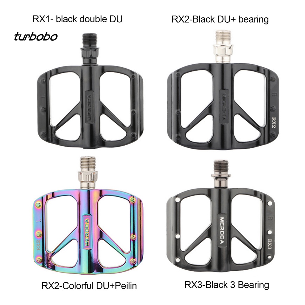 1 Cặp Pê Đan Xe Đạp RX1 / RX2 / RX3 Bằng Hợp Kim Nhôm Chống Trầy Xước Chống Mưa Tiện Dụng