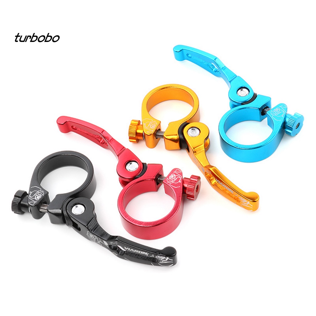 Turbobo Kẹp Điều Chỉnh Yên Xe Đạp Leo Núi Bằng Hợp Kim Nhôm Chống Rơi Tháo Gỡ Nhanh