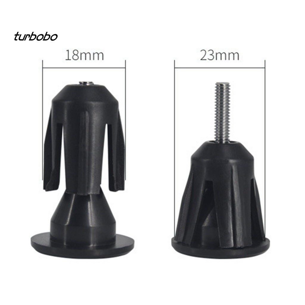 1 Cặp Nút Nhựa Gắn Tay Lái Xe Đạp Leo Núi Dễ Lắp Đặt